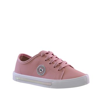 Tenis-Casual-Rosa-Kids-Logo-Lateral-|-Molekinha-Tamanho--28---Cor--ROSA-0